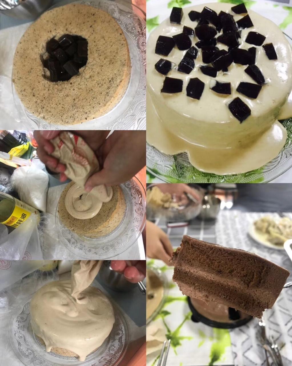 《Tinrry+》波波奶茶爆浆蛋糕（6寸配方）