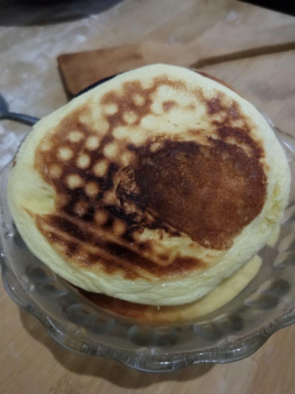 原味无油日式舒芙蕾厚松饼