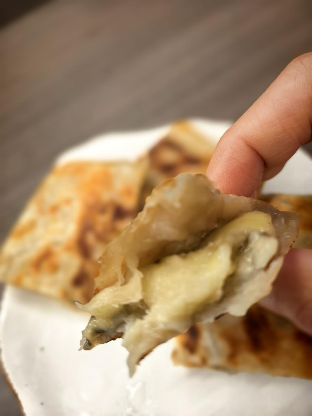 10分钟平底锅爆浆香蕉饼🍌也太好吃了！