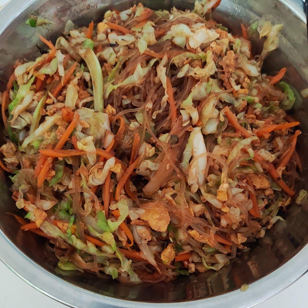 超下饭包菜炒粉丝