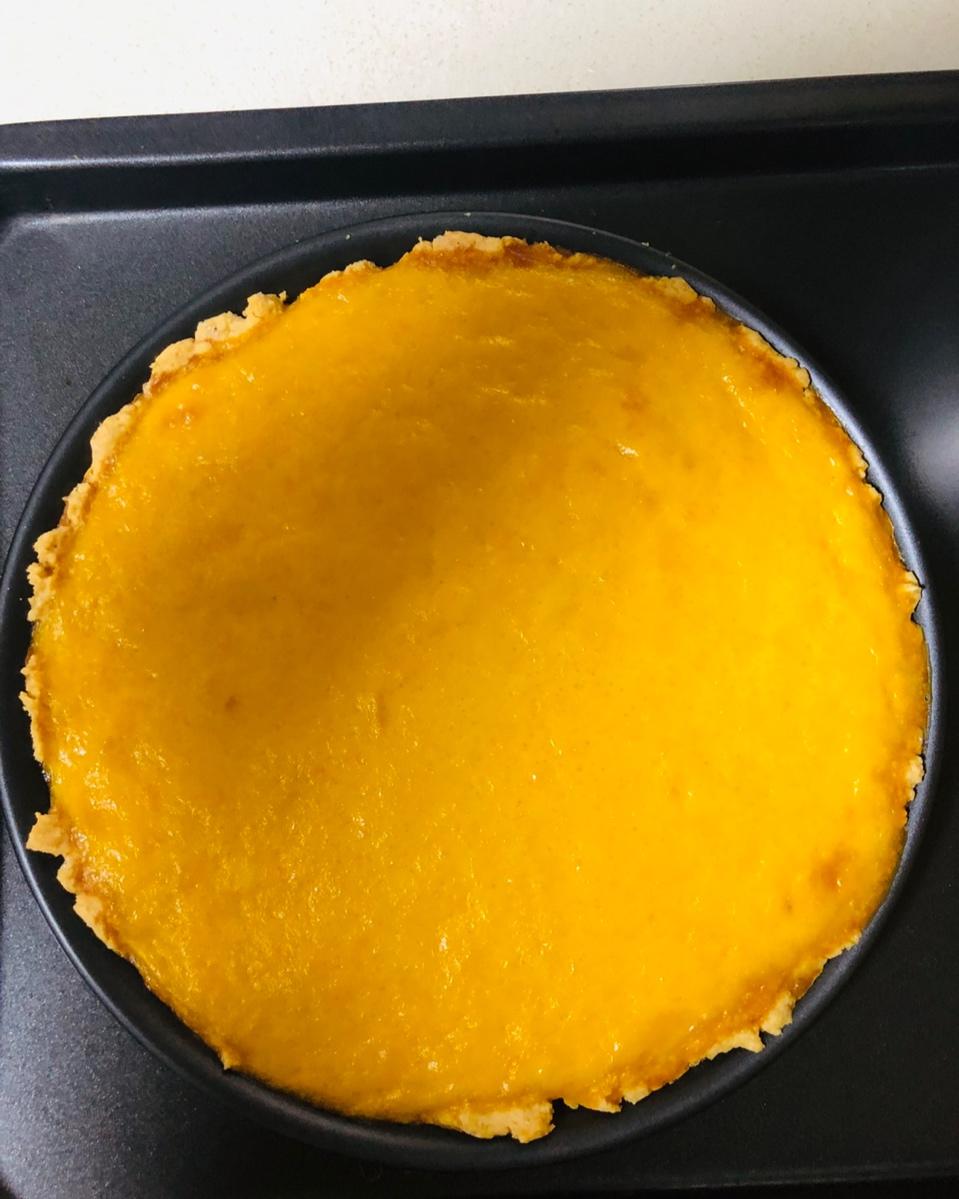 秋季时令小甜品——奶香南瓜派