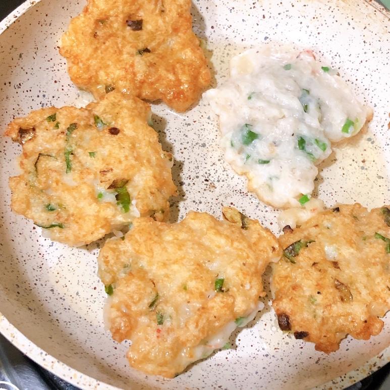香煎虾饼