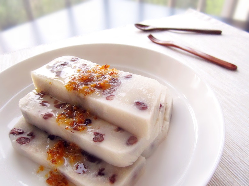 抹香鲸做的赤豆糕