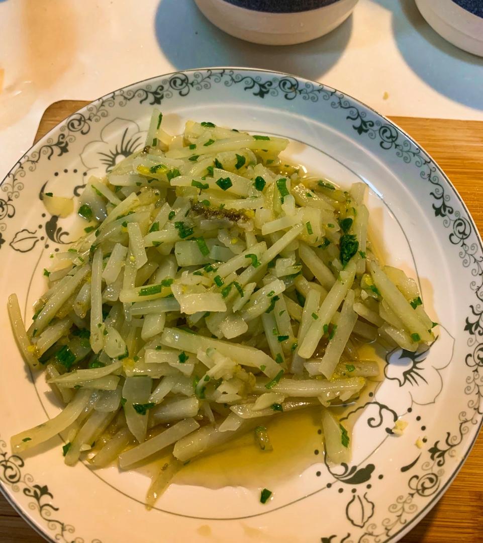 醋溜土豆丝
