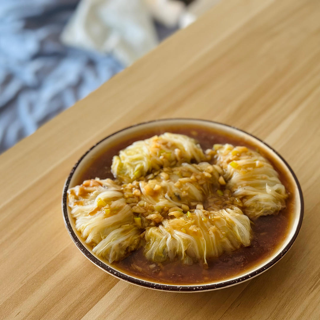肉酿白菜卷