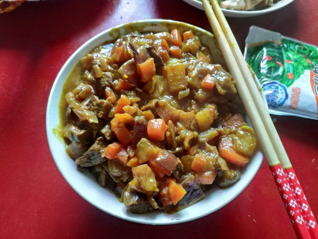 咖喱牛肉