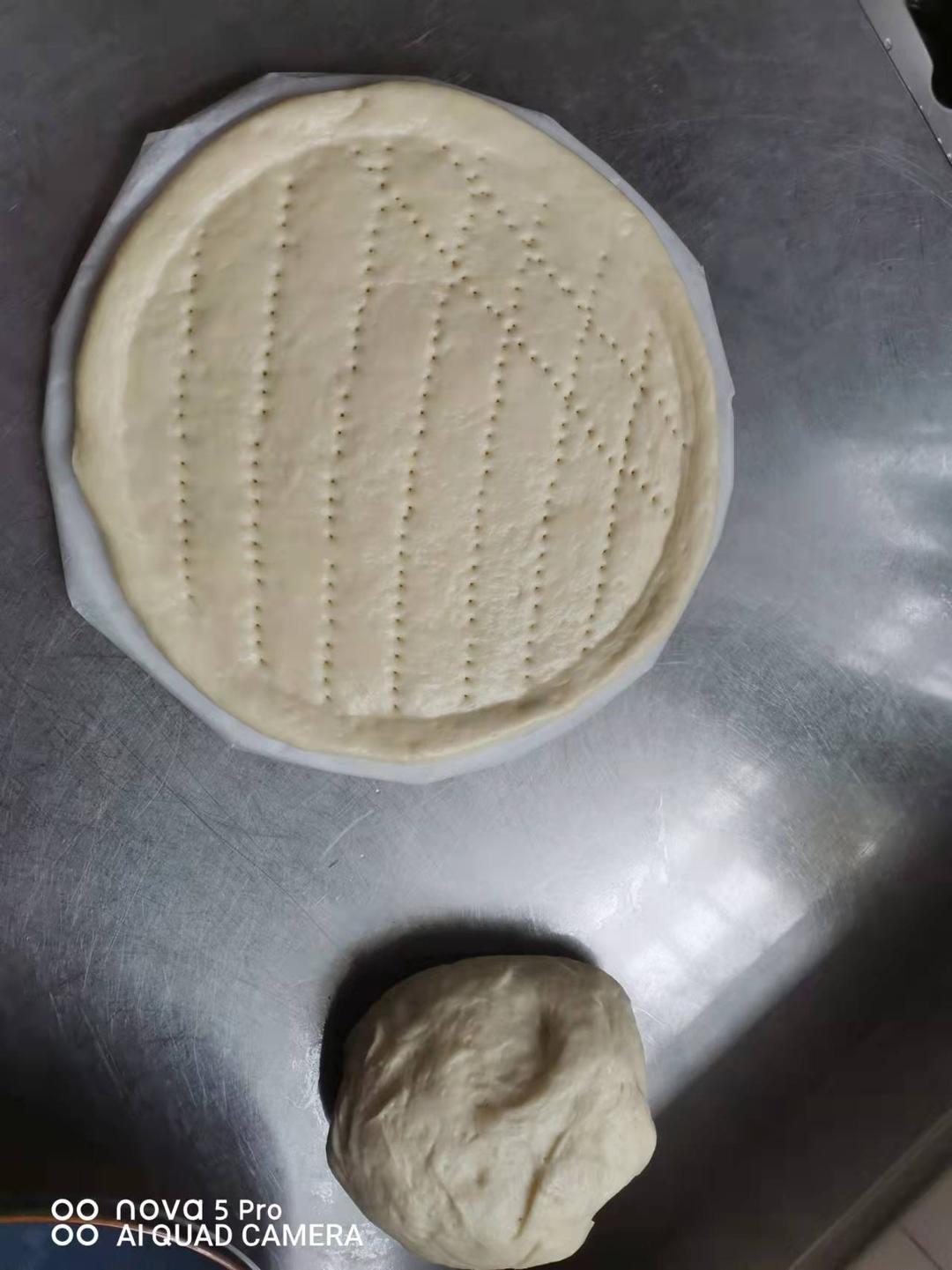 8寸披萨饼皮做法（🉑️厚🉑️薄，🉑️脆🉑️软）4张