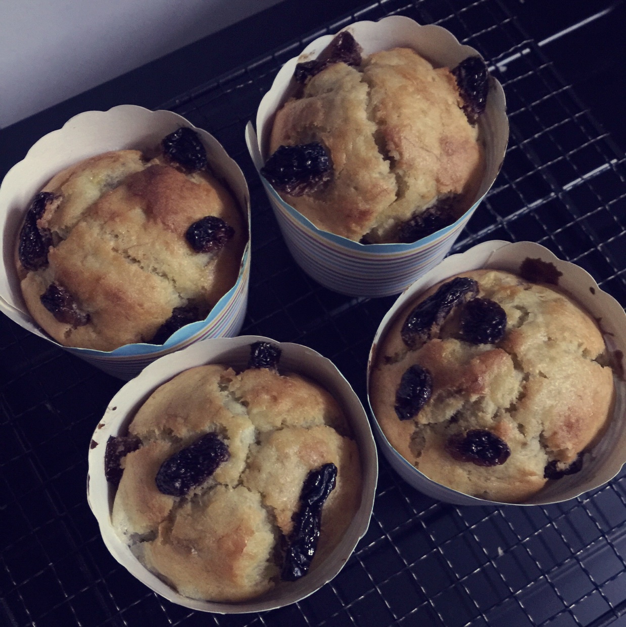 快手香蕉纸杯蛋糕