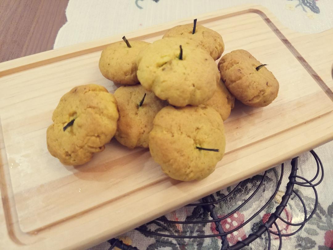 【视频】万圣节／可爱的南瓜饼干
