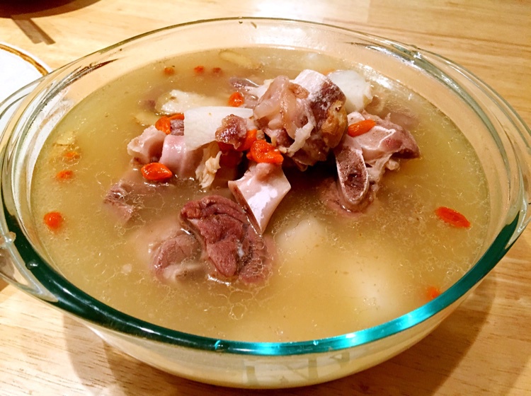 山药羊肉煲