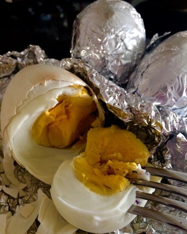 "锡纸"烤鹅蛋的做法