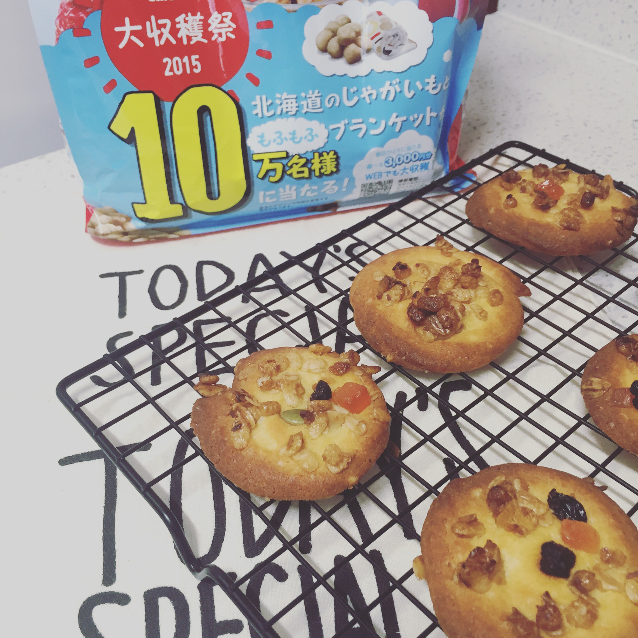 日清麦片蔓越莓大cookie曲奇饼干（卡乐比也可以）