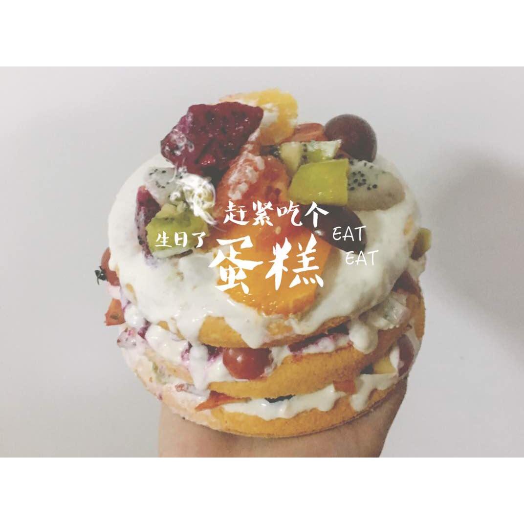 烤箱做蛋糕（戚风蛋糕的做法）