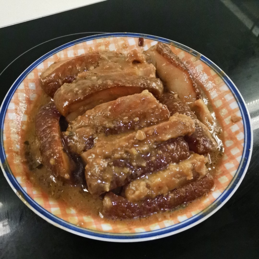 下饭神菜：传统香芋扣肉＃猪的广西 特色料理#