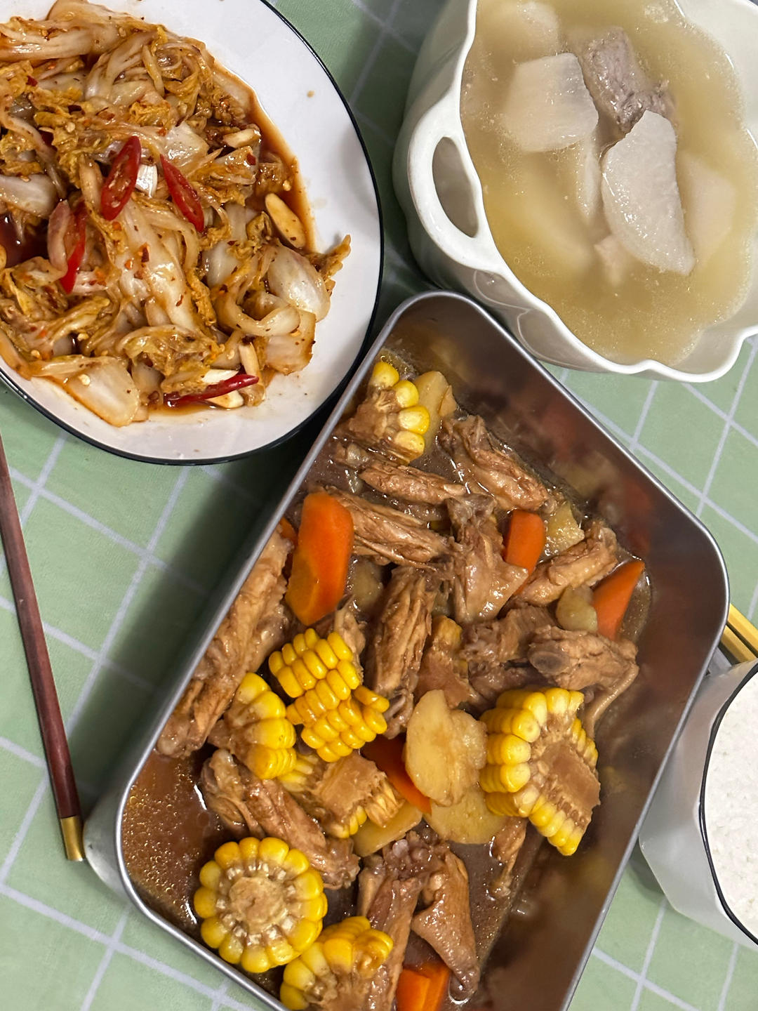 土豆炖鸡翅、翅根、翅中、鸡腿、鸡块…总之可以炖一切（电饭煲版）