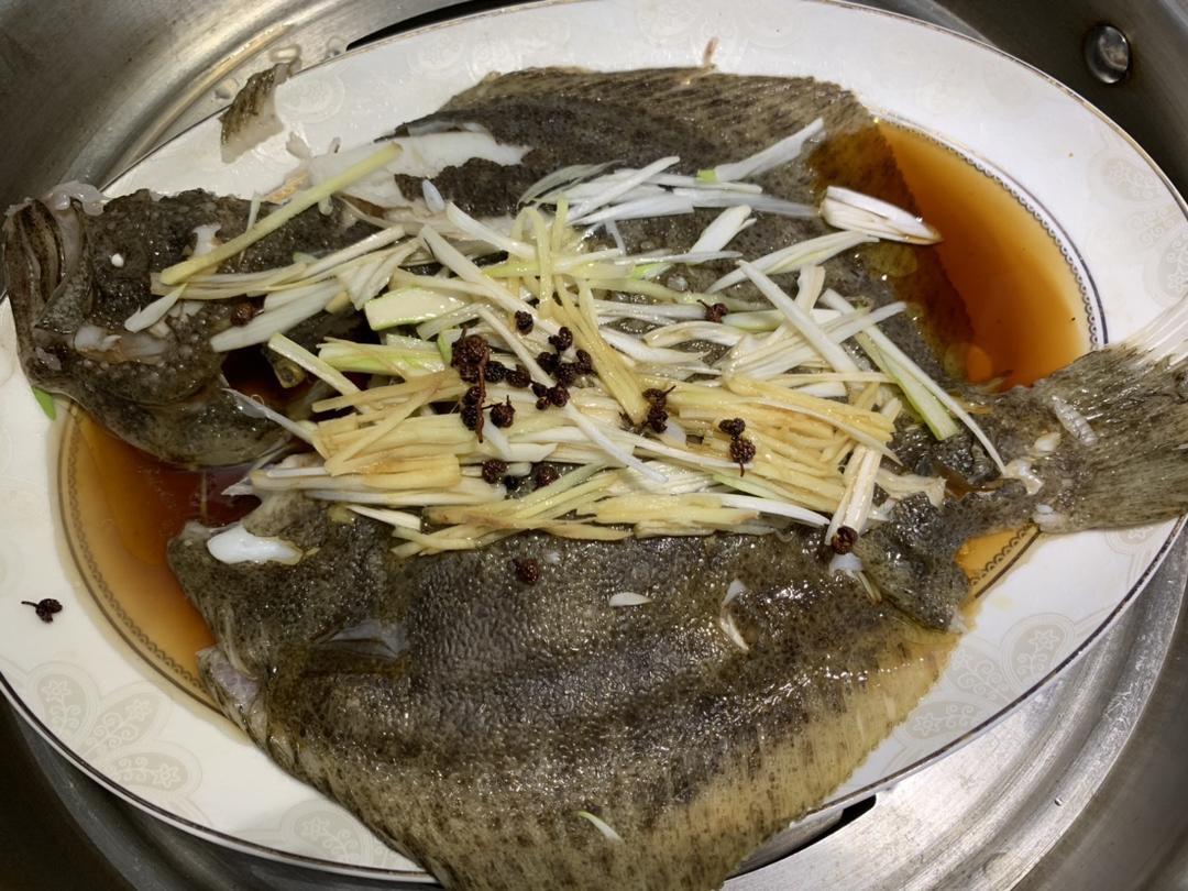 清蒸多宝鱼