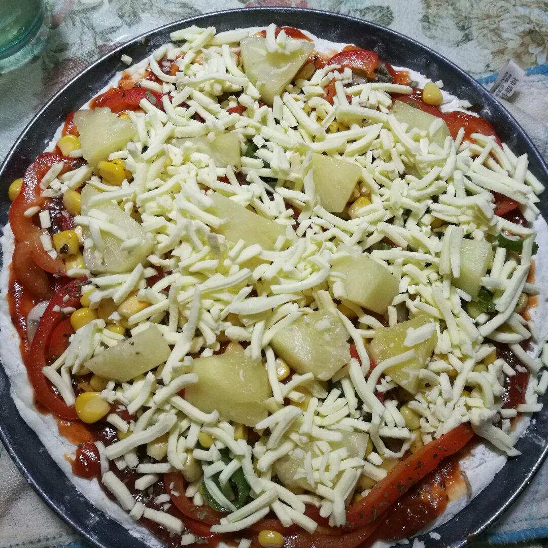不用酵母的披萨底 No Yeast Pizza Dough