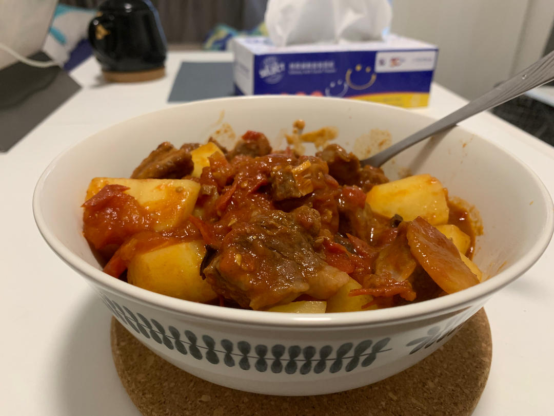 新手也会超详细步骤番茄土豆炖牛腩