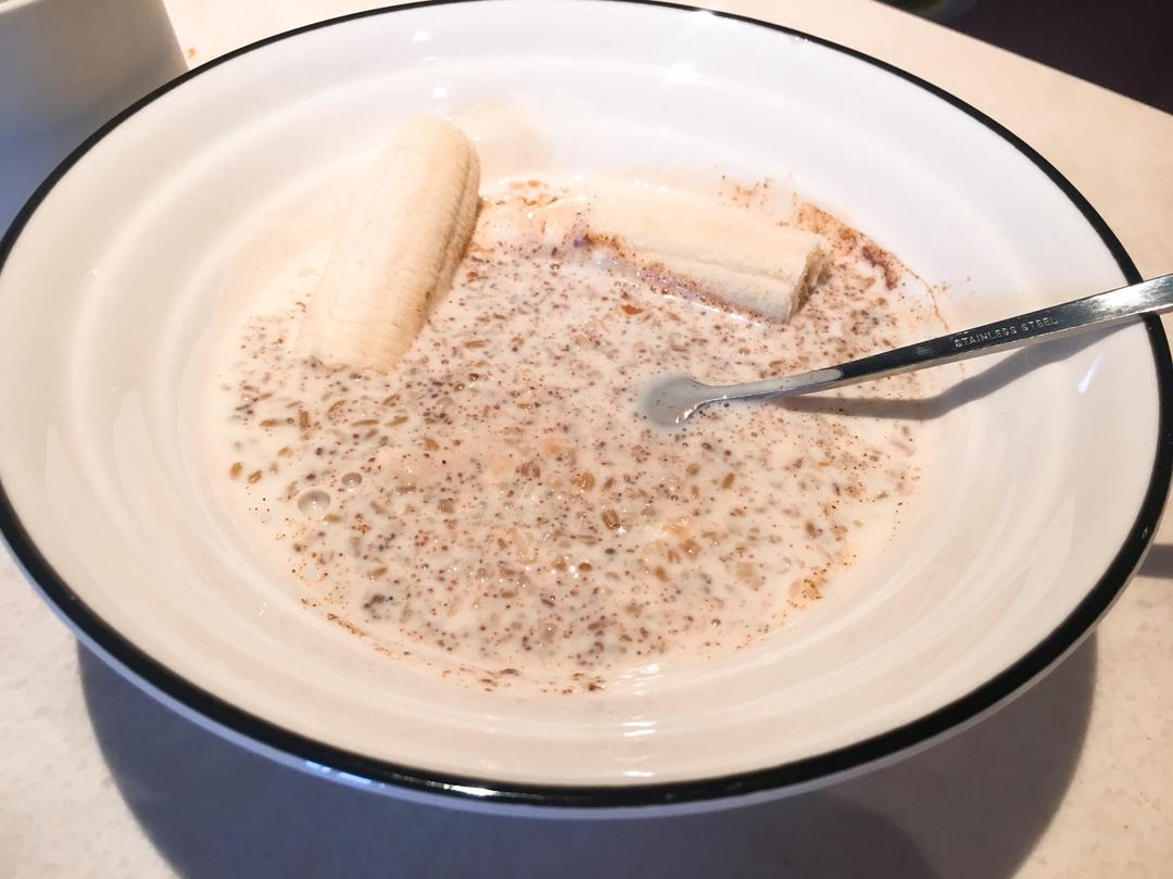 多口味牛奶钢切早餐燕麦粥丨健康·三餐