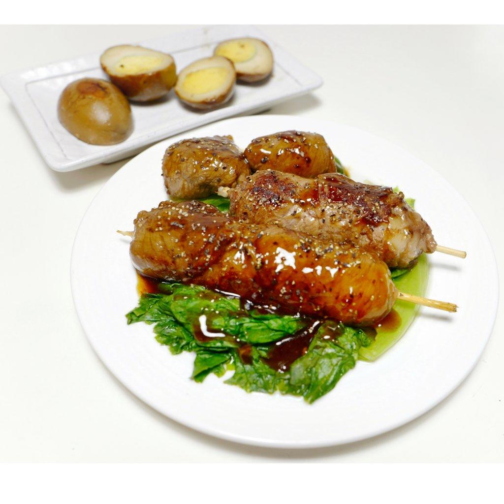 超幸福！薄牛豆腐丸子串🍡