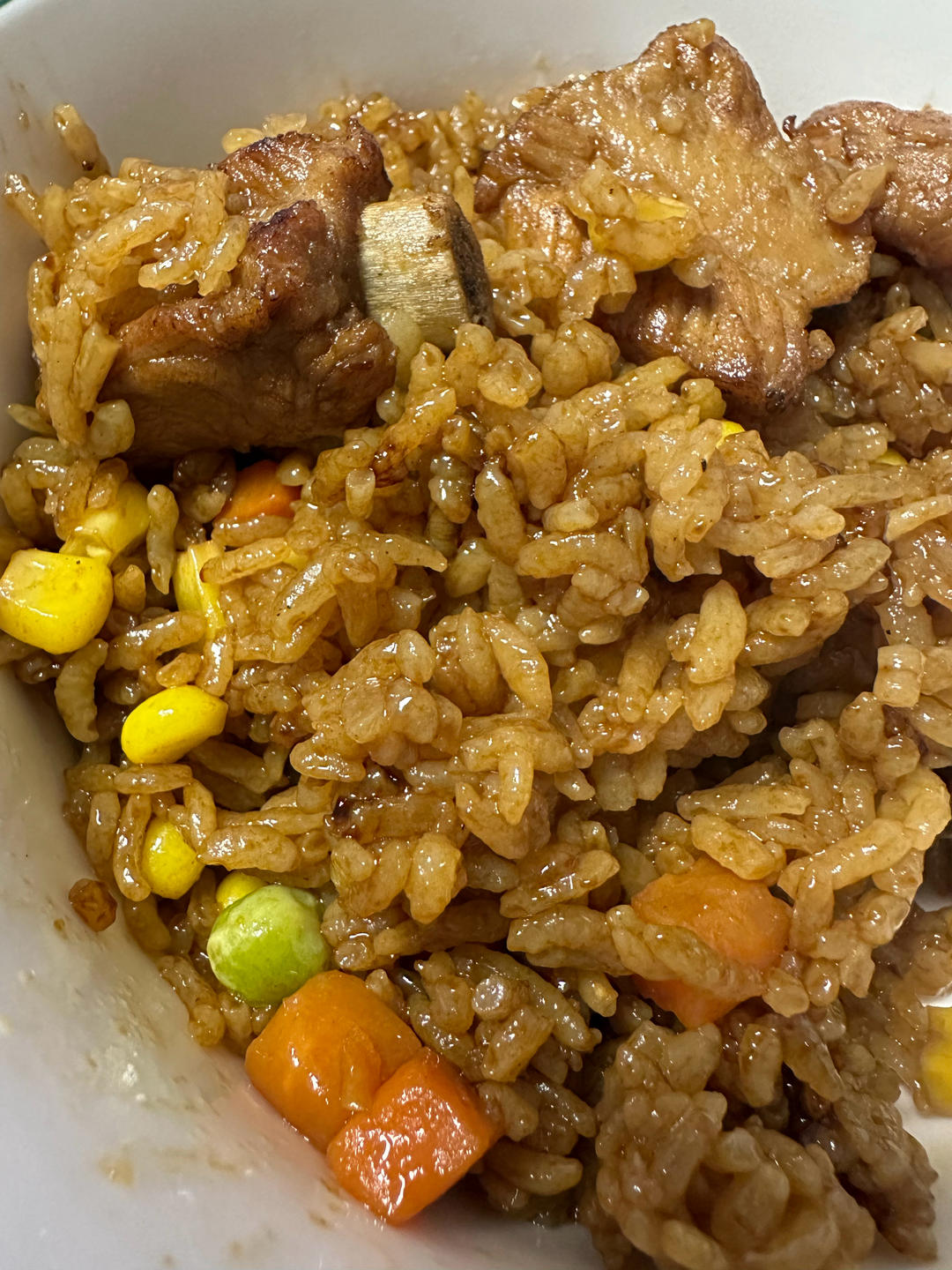 超简单的真香排骨焖饭！馋哭隔壁家小孩儿😋