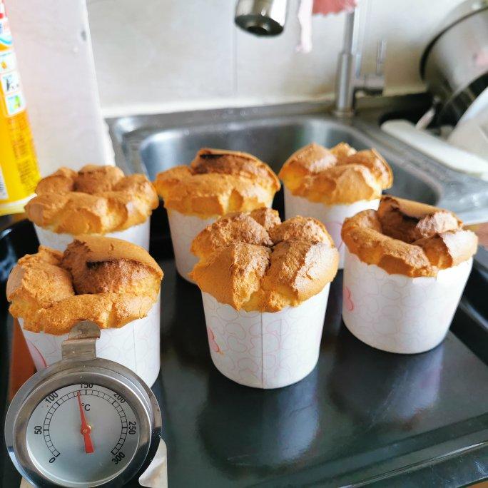 超软绵蛋糕杯（步骤详细一次就成功）