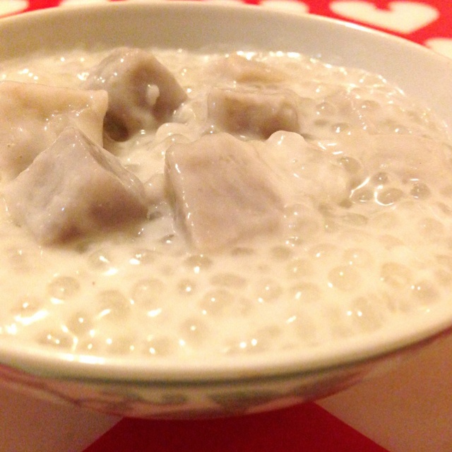 芋头椰汁西米露