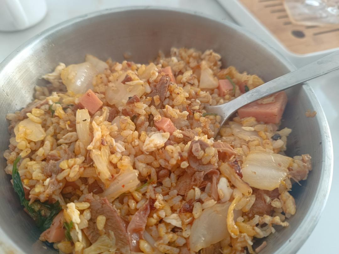 炒米饭蛋炒饭二十分钟快手家常