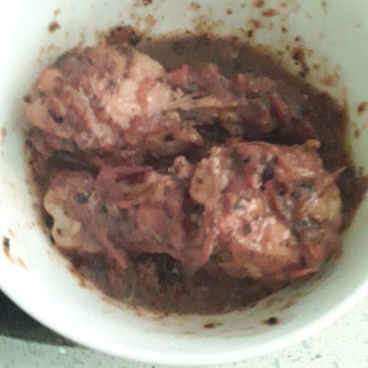 番茄煮鸡腿