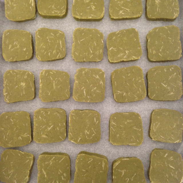 抹茶杏仁饼干