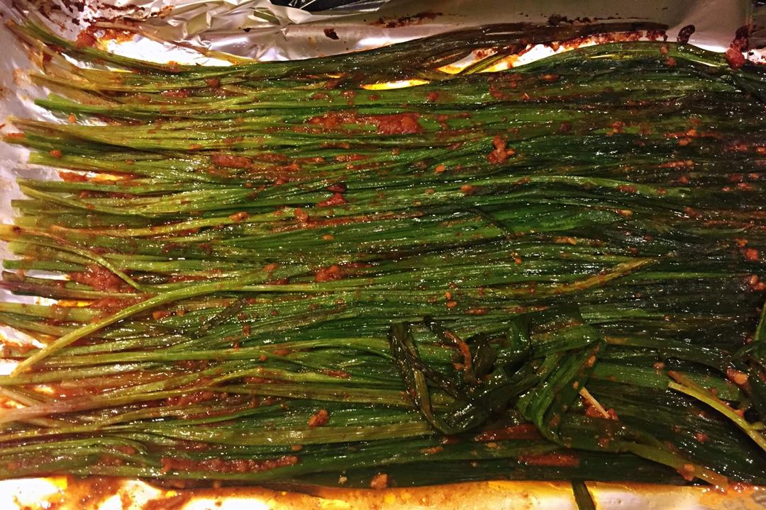 零度的临界-1做的烤韭菜