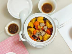 胡萝卜玉米排骨汤煲的做法 步骤5