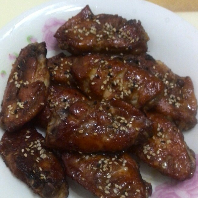 烤鸡翅（自制腌料）