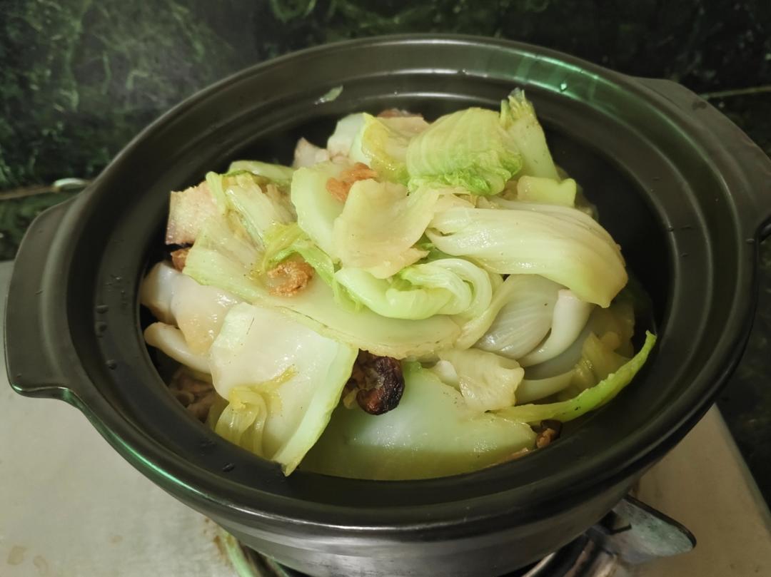 潮汕特色家常菜~大菜煲（芥菜煲）