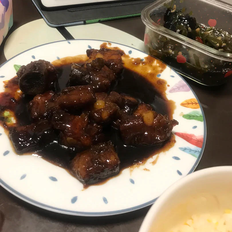 糖醋排骨/糖醋小排（不放油）（12345口诀做出正宗上海本帮）