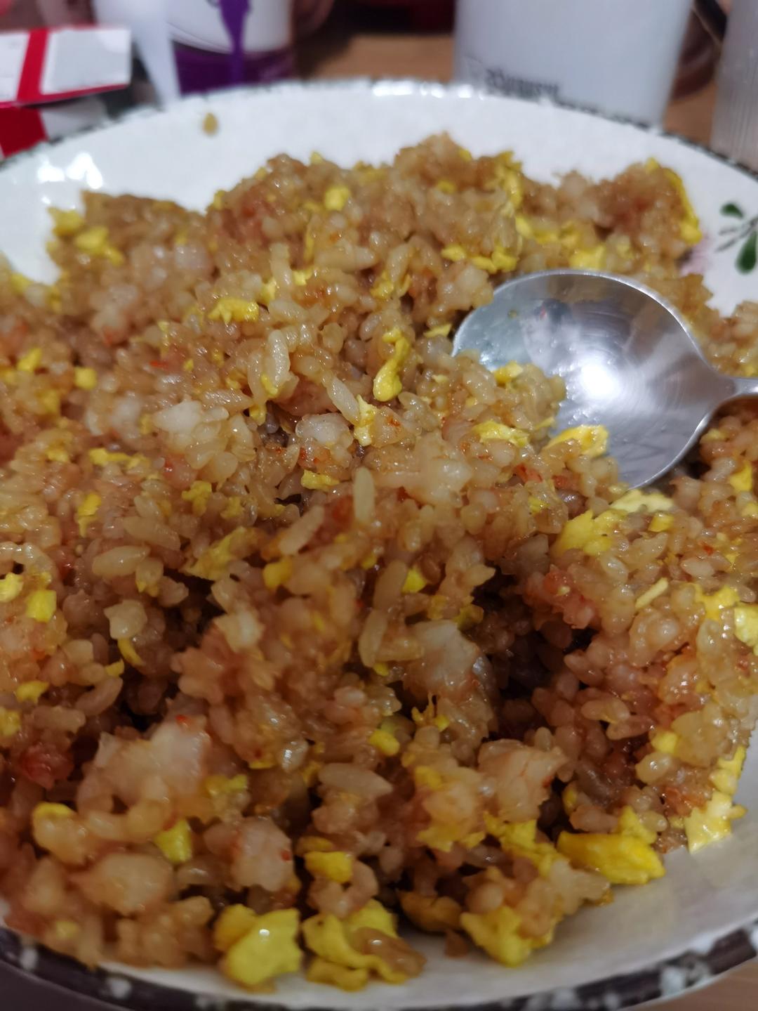 豪华版虾仁炒饭🍤