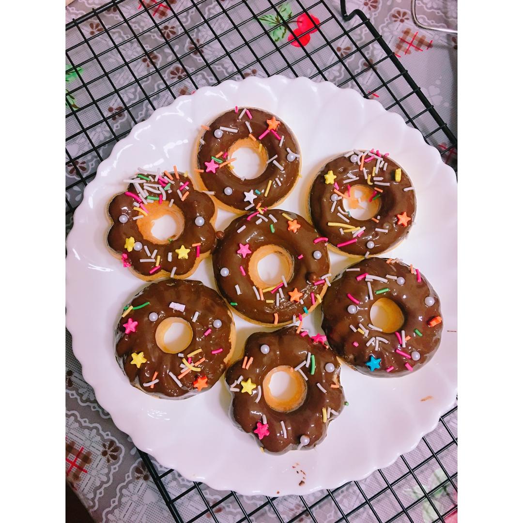 烤箱版甜甜圈