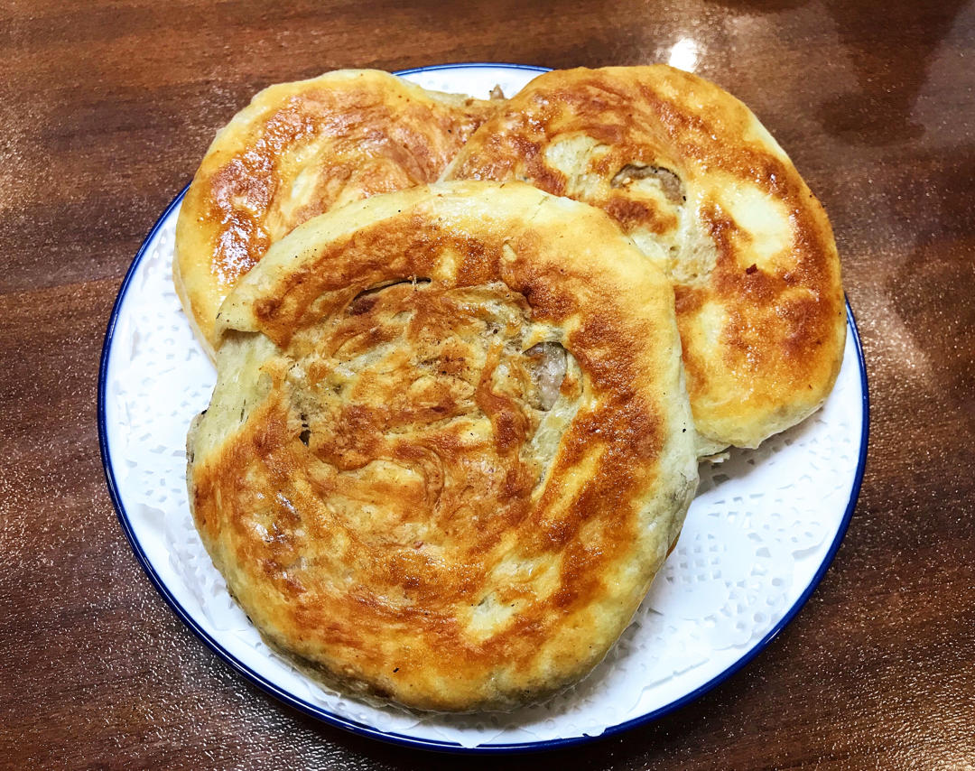 煮煮哈做的四川鲜肉锅盔