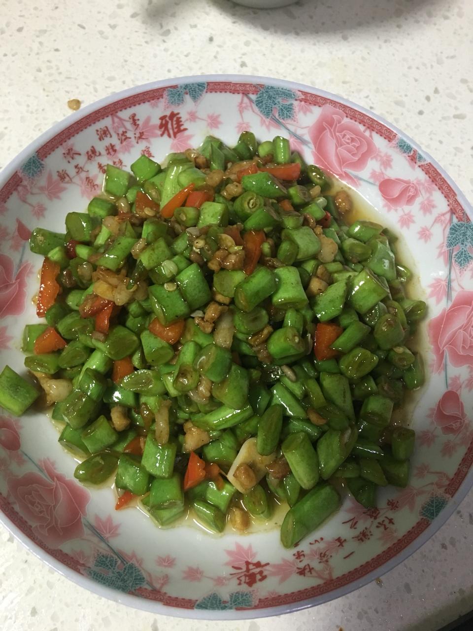 肉沫四季豆
