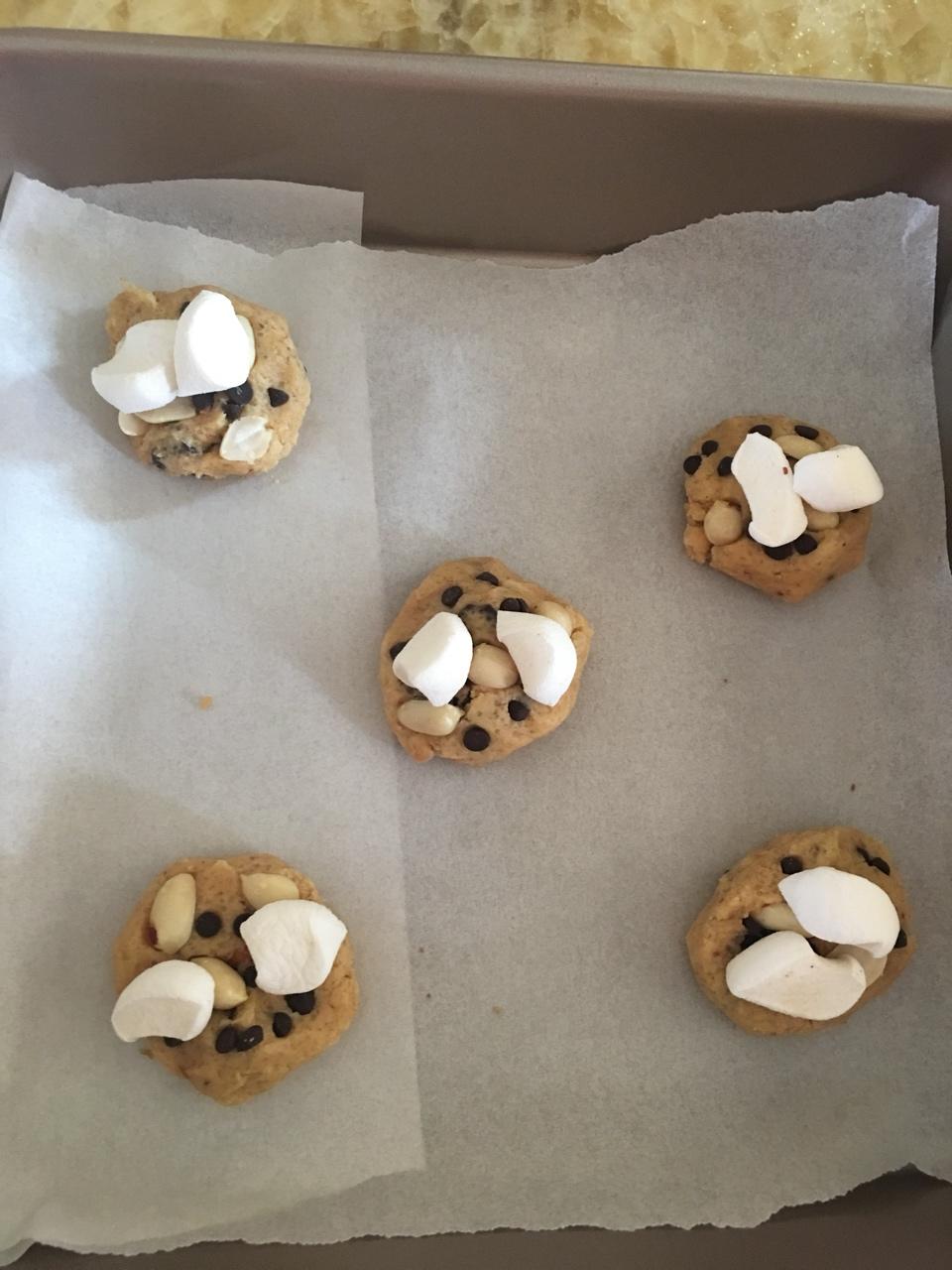 黄油花生酱岩石曲奇