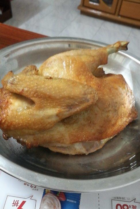 烤盐焗鸡/盐焗烤鸡