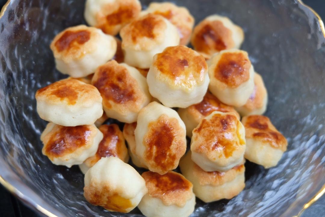 简单快手迷你奶油司康（消耗淡奶油/无黄油无泡打粉）