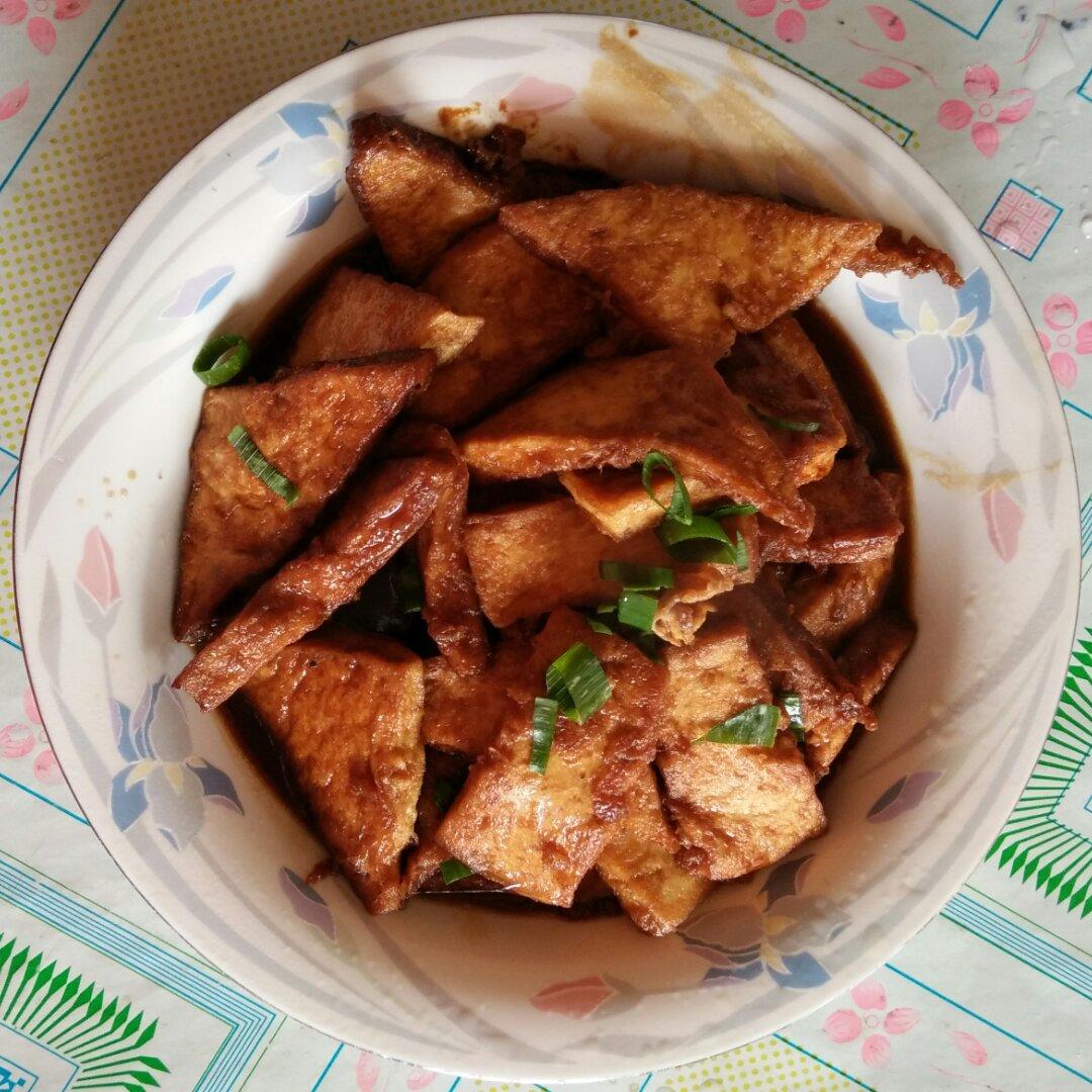 蚝油嫩豆腐
