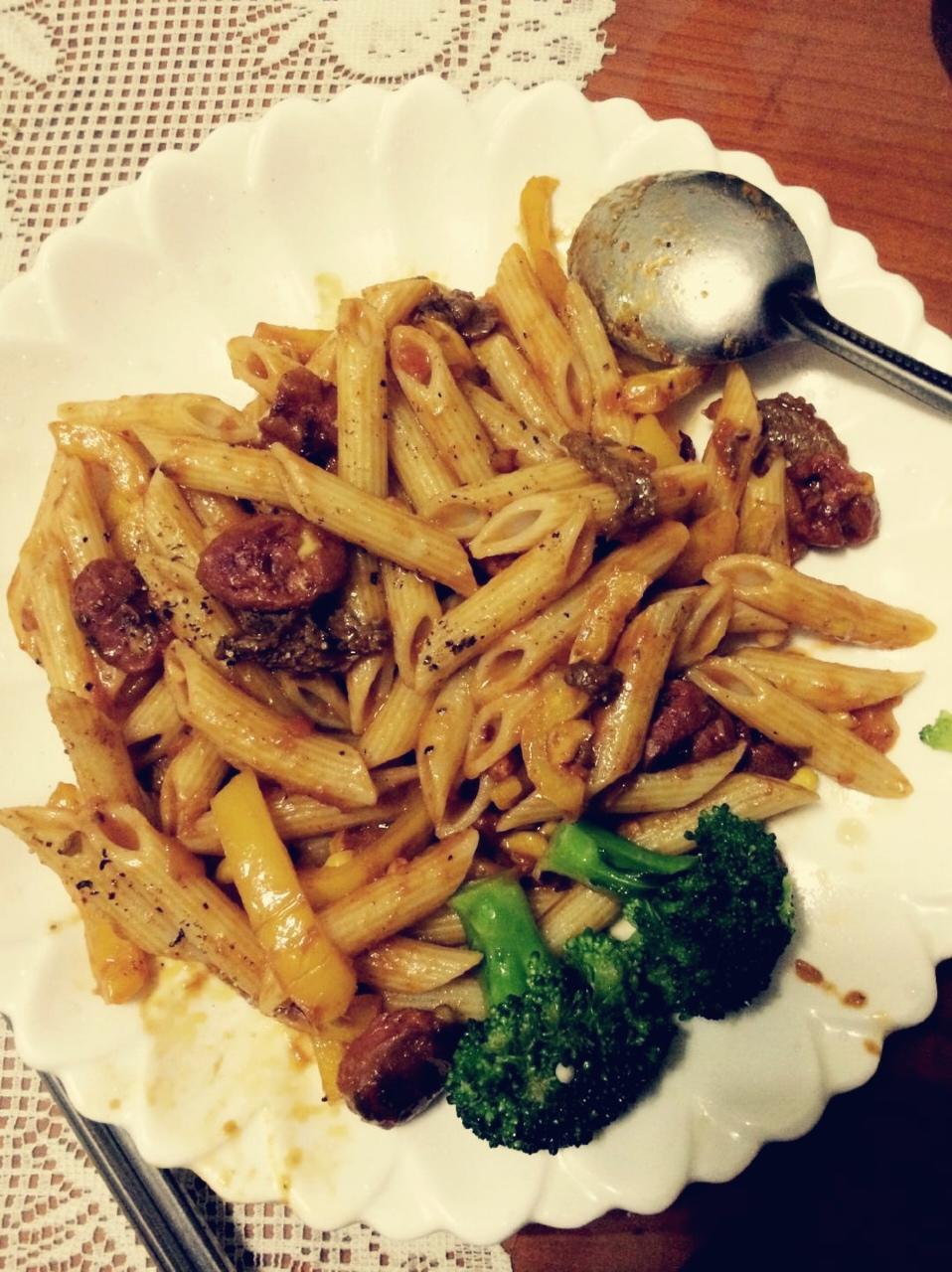番茄肉酱意面