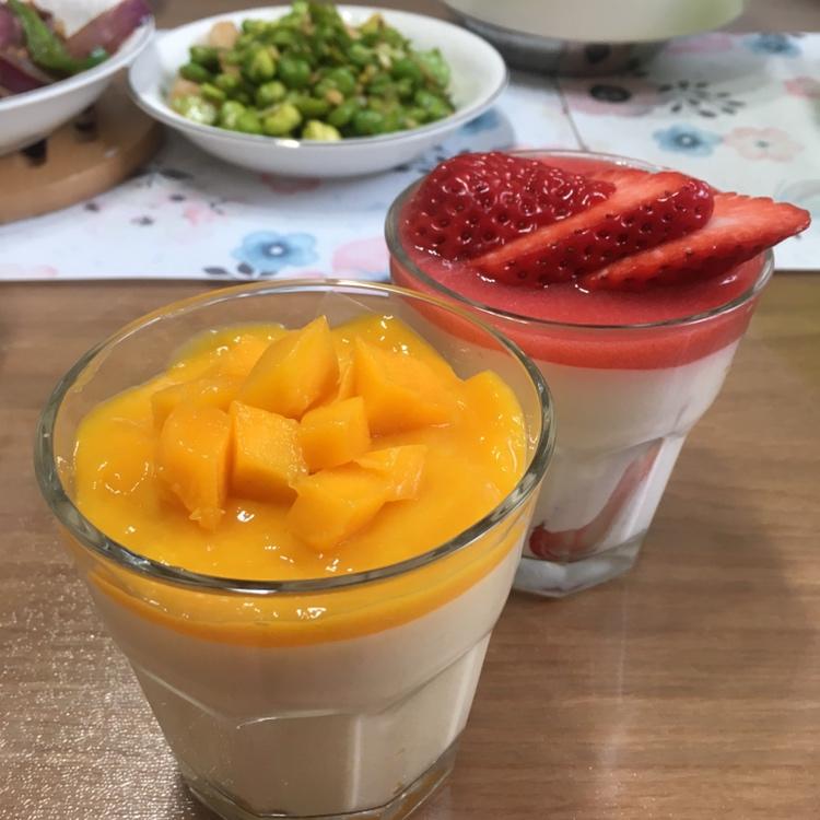 芒果酸奶慕斯
