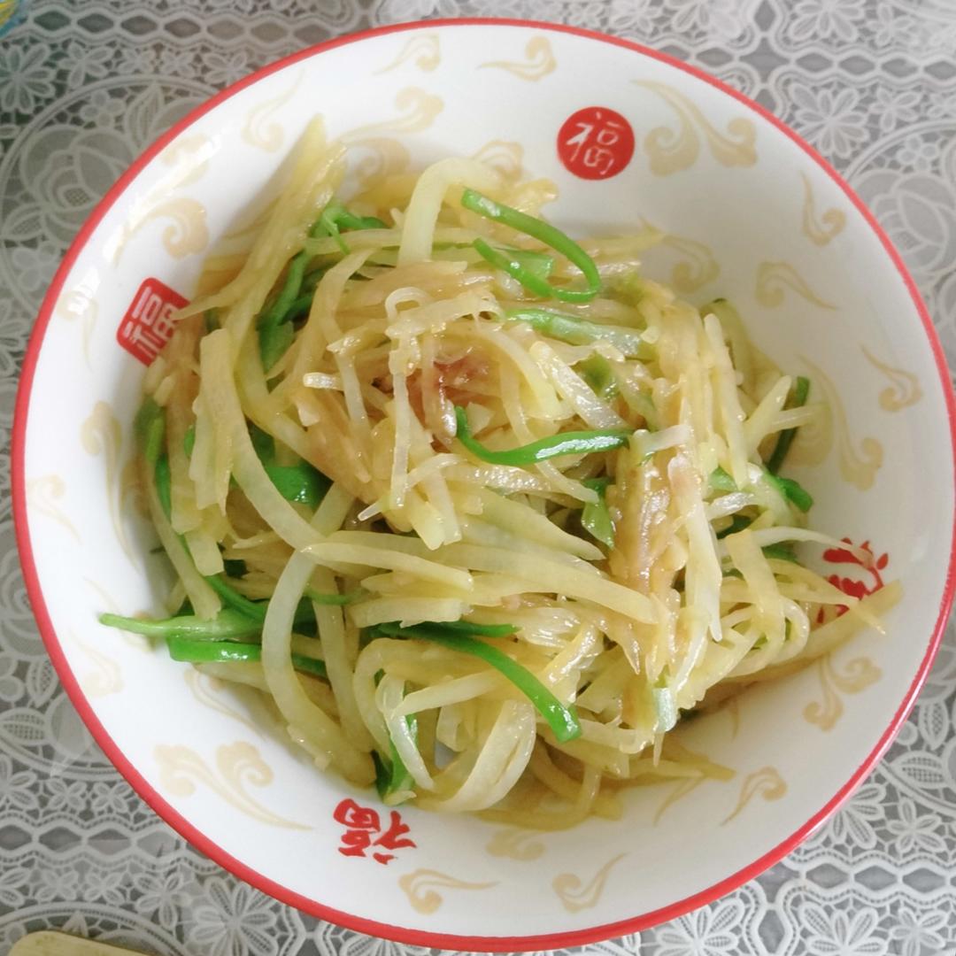 青椒土豆丝