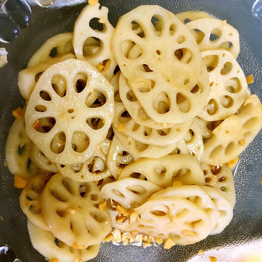 凉拌藕片