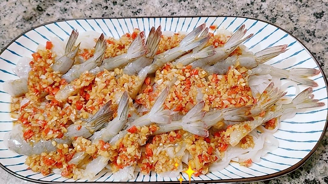 蒜蓉粉丝开背虾
