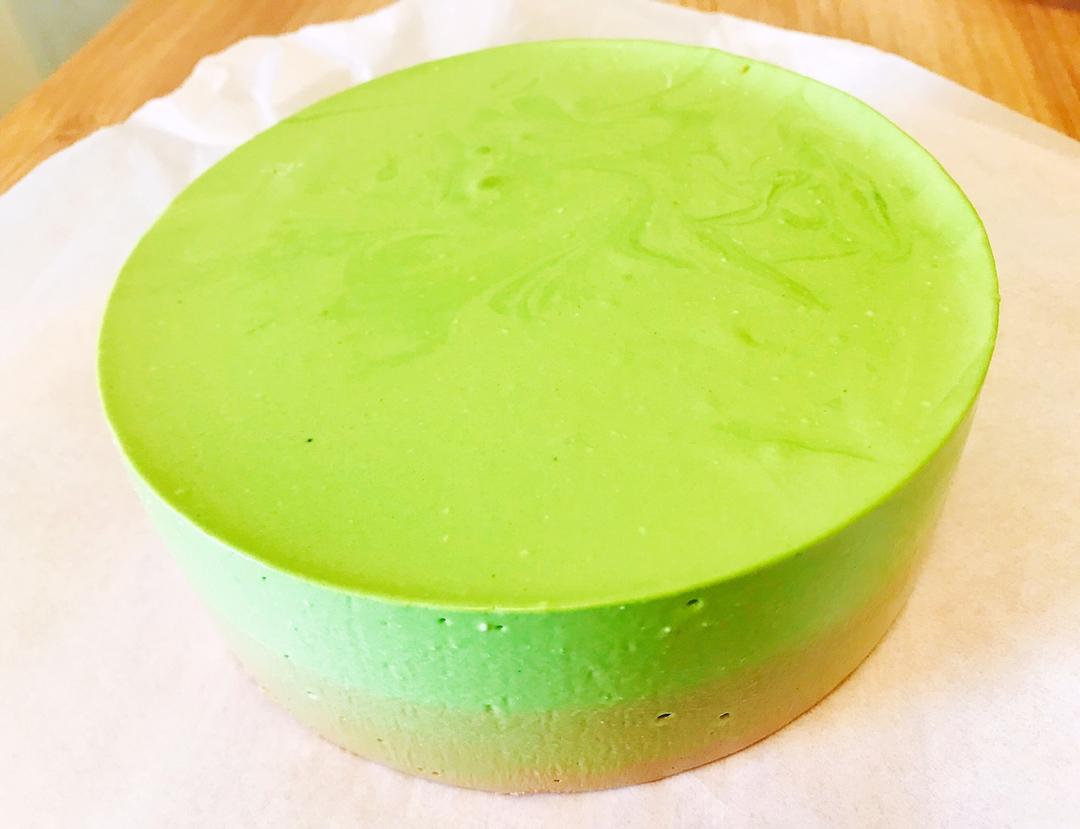 巧克力抹茶慕斯蛋糕