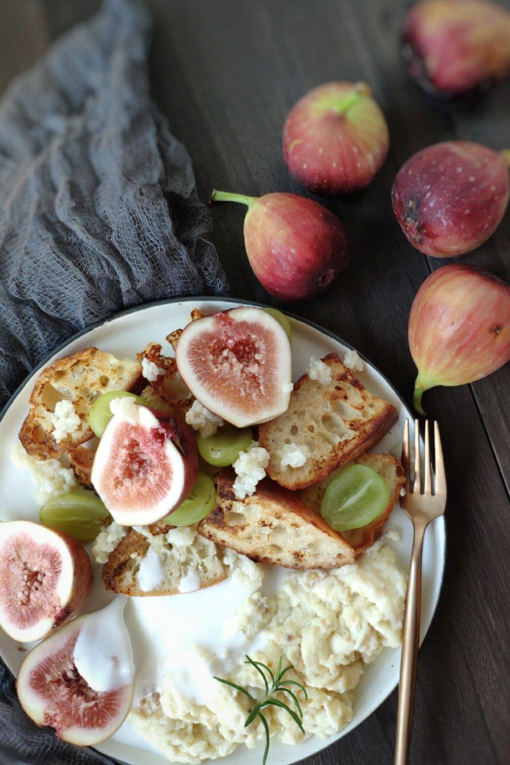 椰子油酒酿咸口蛋奶法棍【轻卡小食】